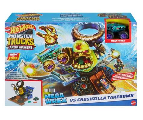 Hot Wheels Monster Truck Smashers Arena Goryla 