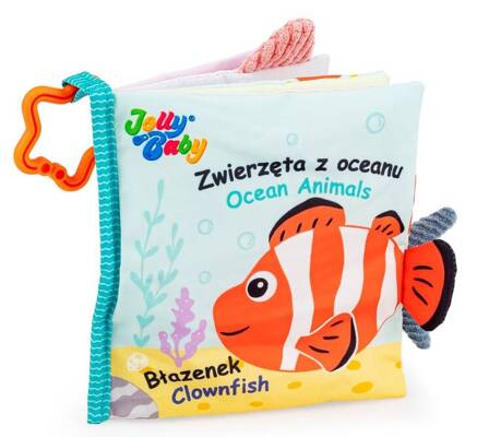 Jolly Baby Książeczka Zwierzątka z oceanu Dumel