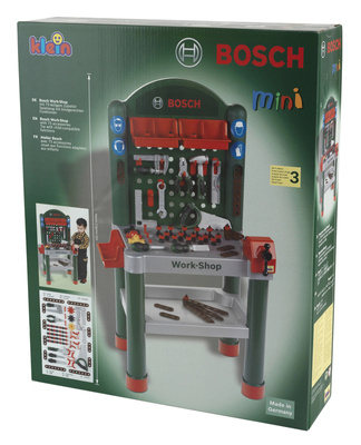 Klein 8320 Duży Warsztat mini Bosch 79el. Stolik