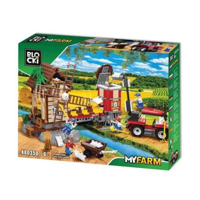 Klocki Blocki MyFarm Młyn KBO350 537 el. 