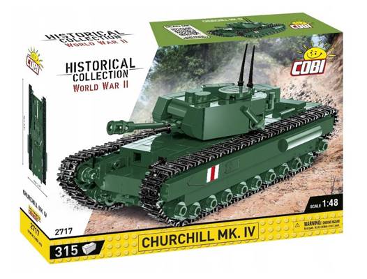 Klocki COBI HC WWII 2717 Churchill Mk.IV 315 el.