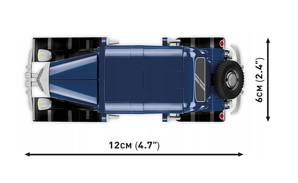 Klocki Cobi 2263 Citroen Traction 7A 