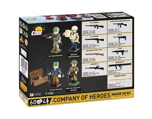 Klocki Cobi 3041  Figurki Company of Heroes 