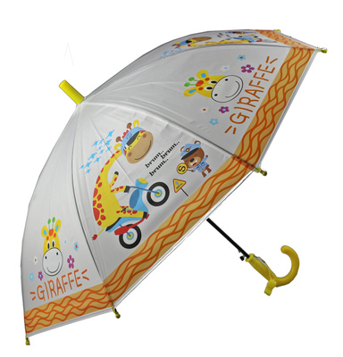 Kolorowy parasol dziecięcy z gwizdkiem 85 cm wzory