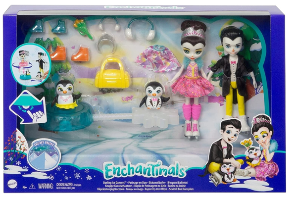 Lalki Enchantimals Taniec na Lodzie Mattel GJX49