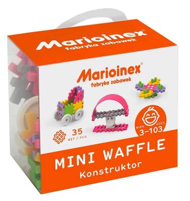 MARIOINEX Klocki Mini Waffle Konstruktor 35 el.