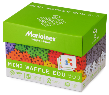 MARIOINEX Klocki mini Waffle EDU 500 el.