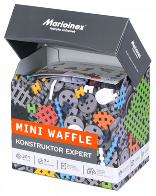 MARIOINEX Klocki wafle Mini 301 el. Konstruktor EX