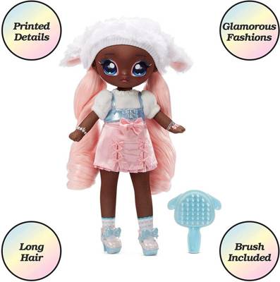 Na! Na Na Surprise Teens Doll seria 2 Lila Lamb