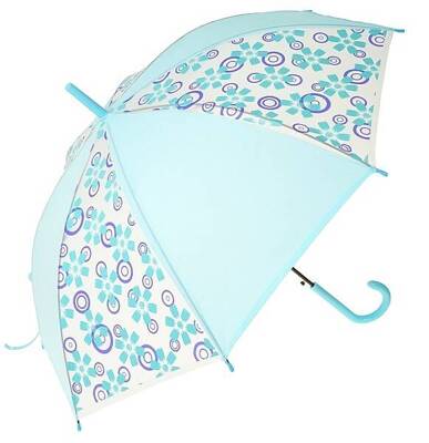 Parasol foliowy automatyczny kwiatki 80 cm kolory