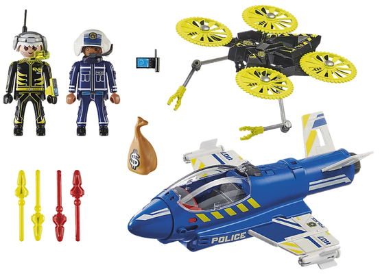 Playmobil 70780 Policyjny odrzutowiec dron 44 el.