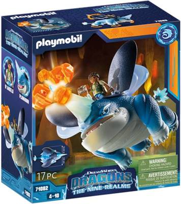 Playmobil 71082 Dragons Dziewięć Świataow Plowhorn