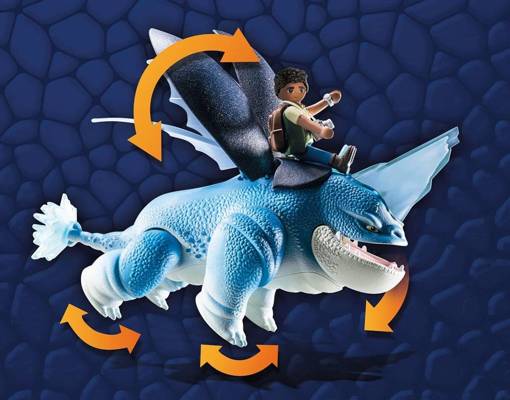 Playmobil 71082 Dragons Dziewięć Świataow Plowhorn