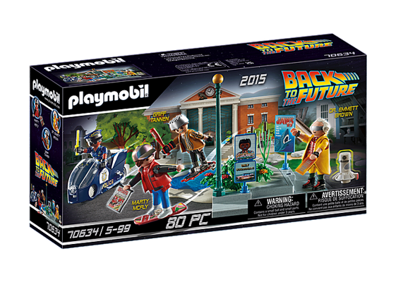 Playmobil  Back to the Future II Pościg 70634