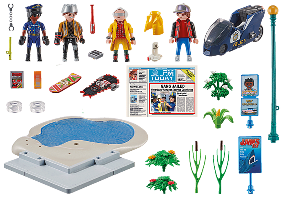 Playmobil  Back to the Future II Pościg 70634