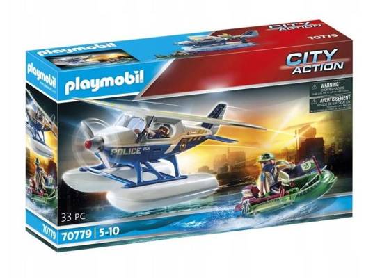 Playmobil Policyjny samolot wodny Pościg 70779