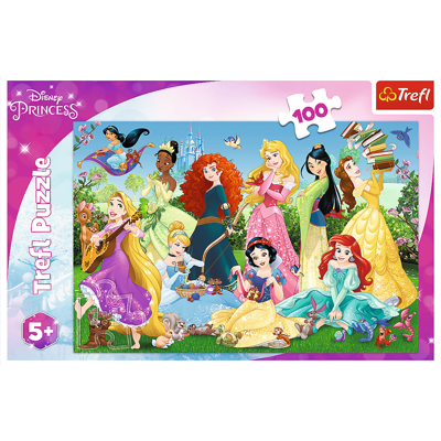 Puzzle 100 el. Czarujące Księżniczki Disney Trefl 