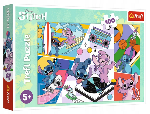 Puzzle 100 el. Wspomnienia Lilo i Stitch Disney Trefl