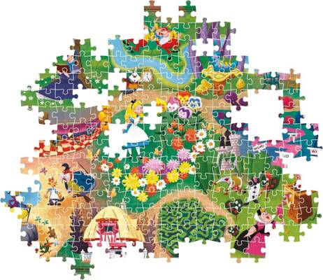 Puzzle 1000 Compact Disney Alicja w Krainie Czarów