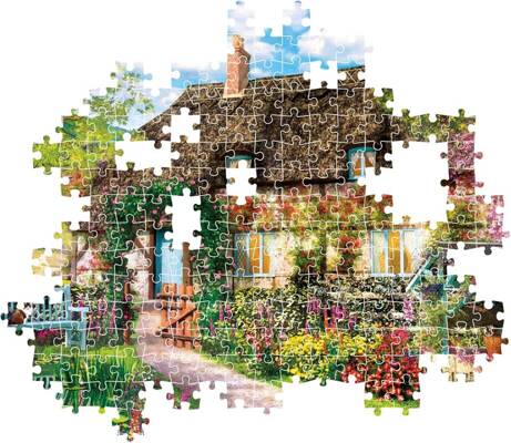 Puzzle 1000 Compact Stara Chatka Clementoni