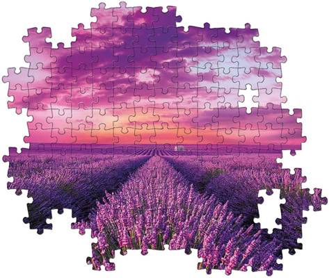 Puzzle 1000 HQ Lavender Field Clementoni 39606