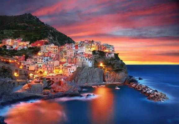 Puzzle 1000 HQ Manarola 39647 Clementoni