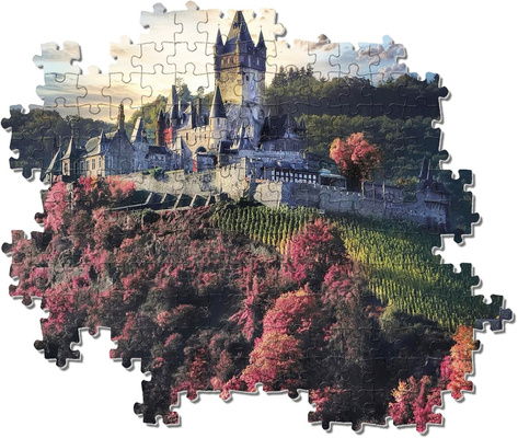 Puzzle 1000. High Quality Collection Zamek Cochem