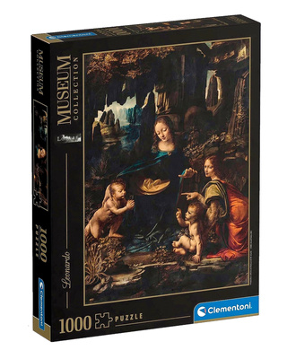 Puzzle 1000 Leonardo da Vinci Dziewica ze skały