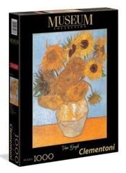 Puzzle 1000 Museum Van Gogh Sunflowers Clementoni