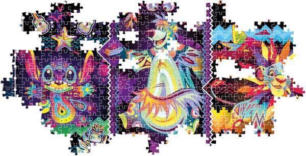 Puzzle 1000 Panorama Compact Joys Disney Clementoni