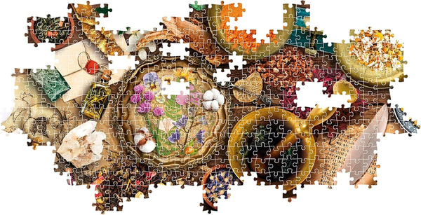 Puzzle 1000 Panorama Przyprawy Clementoni