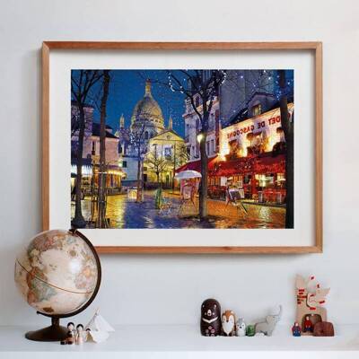 Puzzle 1500 Compact Paris, Montmartre Clementoni