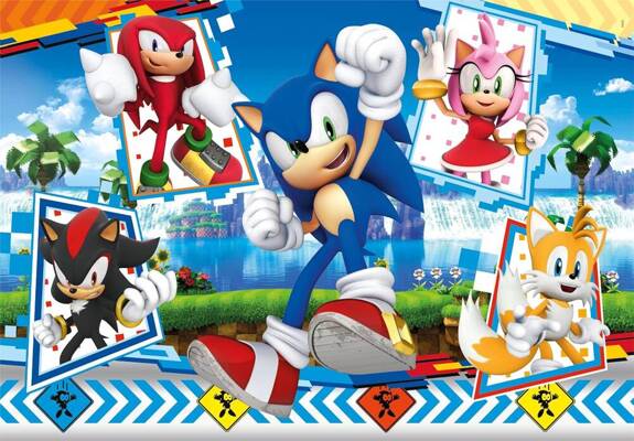 Puzzle 24 Maxi Super Kolor Sonic Clementoni