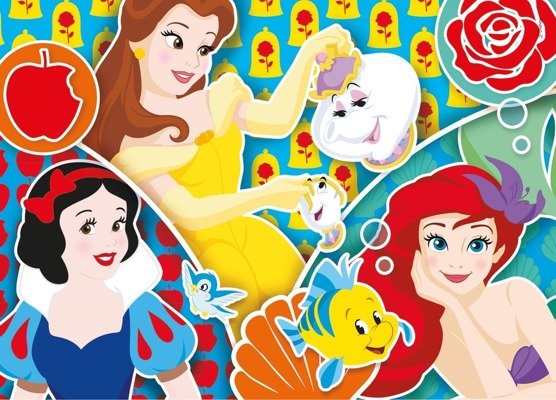 Puzzle 2x20 Princess Księżniczki 24766 Clementoni