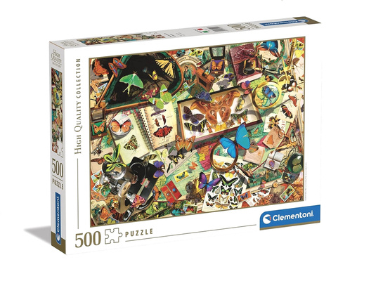 Puzzle 500 HQ The Butterfly Collector Clementoni