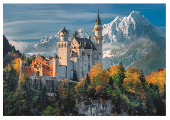 Puzzle 500 Zamek Neuschwanstein Clementoni