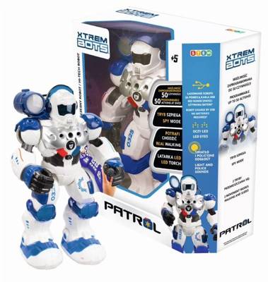 Robot Interaktywny XTREM BOTS Patrol Bot 380972 