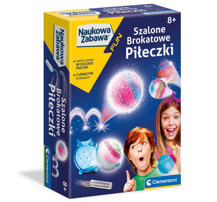 Szalone Brokatowe Piłeczki 50702 Clementoni