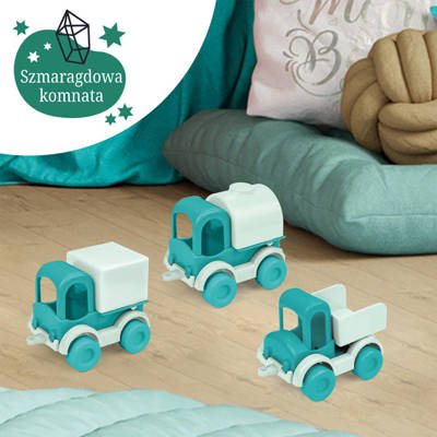 Szmaragdowa Komnata Kid Cars trio WADER 41135