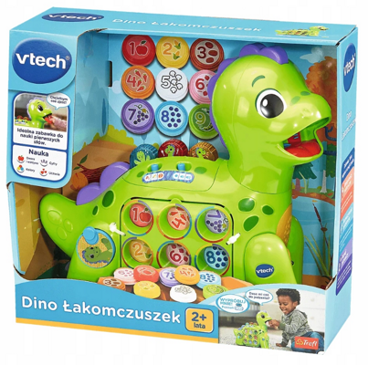 VTech Dino Łakomczuszek interaktywny edukacyjny