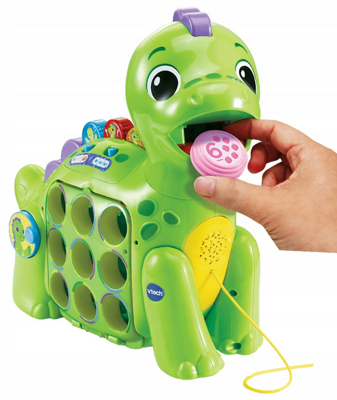 VTech Dino Łakomczuszek interaktywny edukacyjny