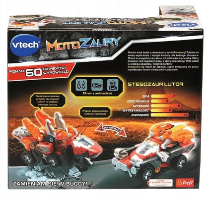 VTech Motozaury - Stegozaur Lutor Auto Robot Buggy