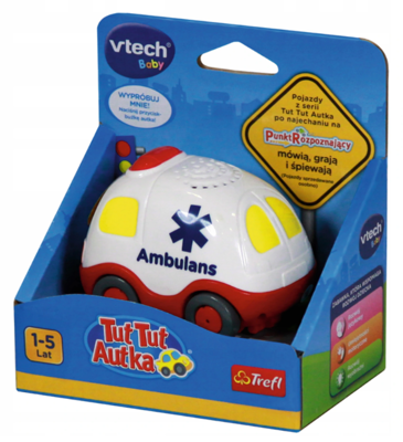 VTech Tut Tut Autka Ambulans autko interaktywne