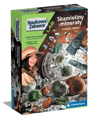 Wykopaliska Skamieliny i minerały Naukowa Zabawa